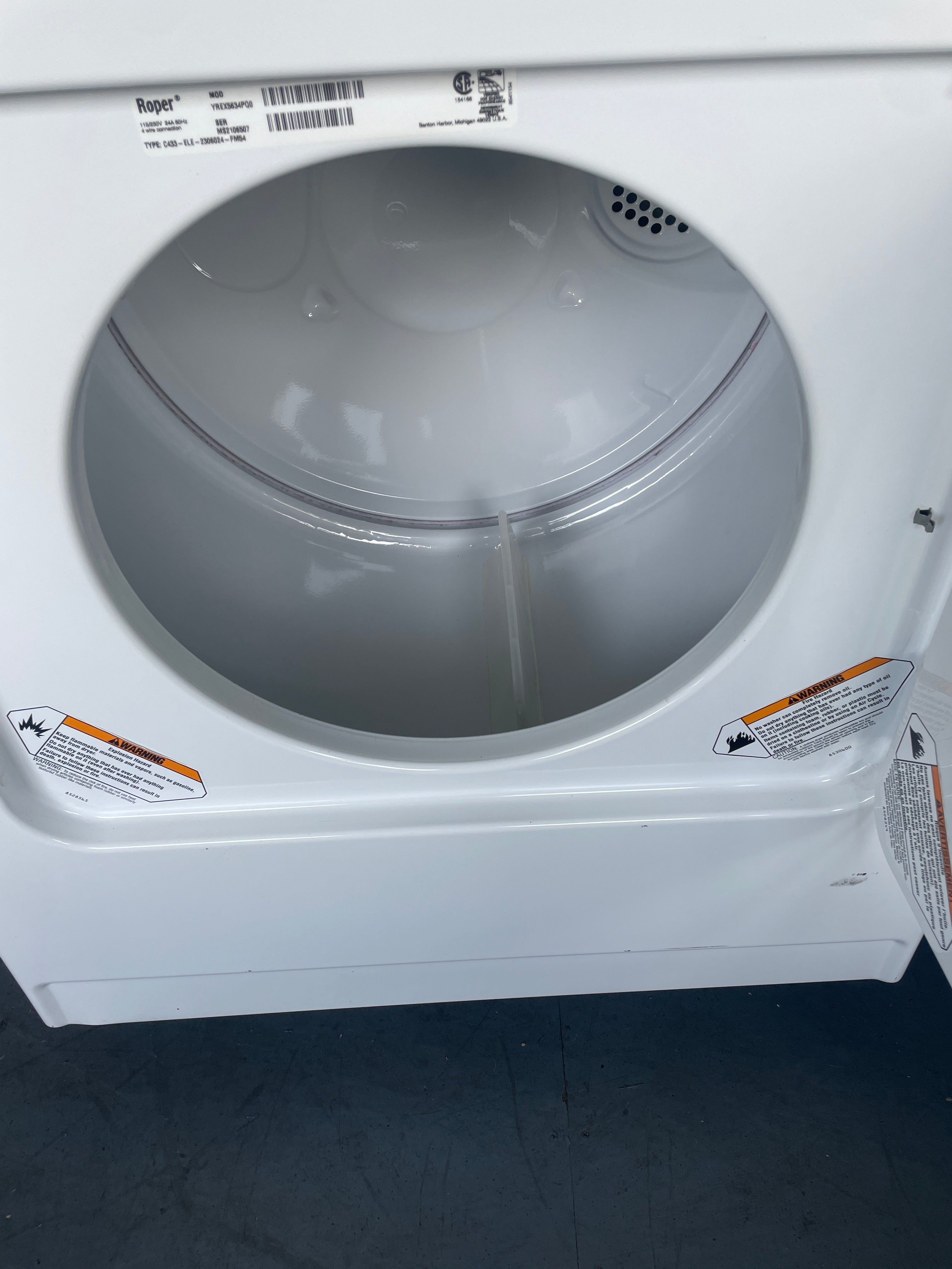 Roper Dryer