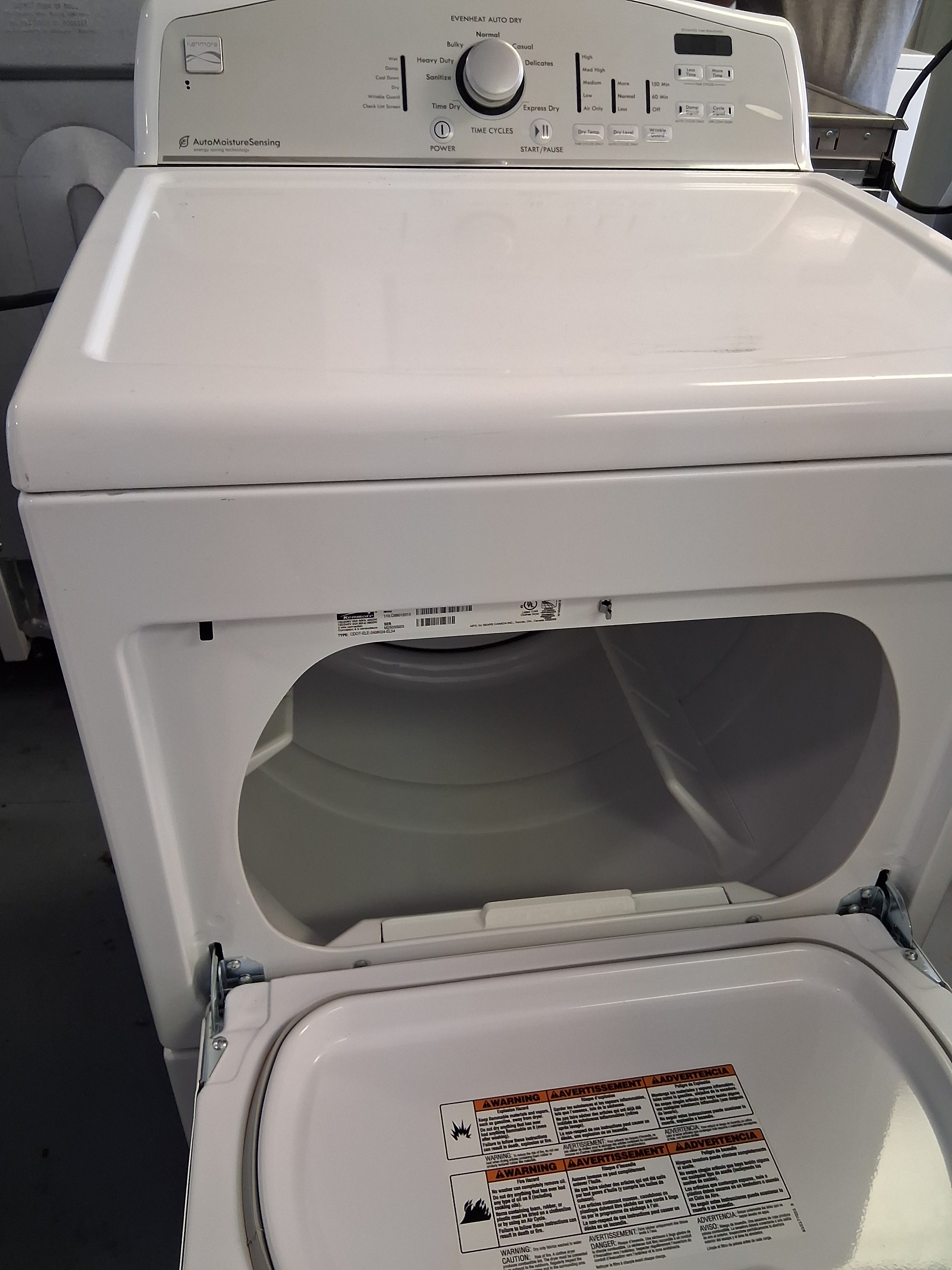 Kenmore Dryer
